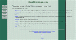 Desktop Screenshot of lisagenealogy.com